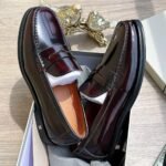 Richawana Charles Penny loafers wine colour