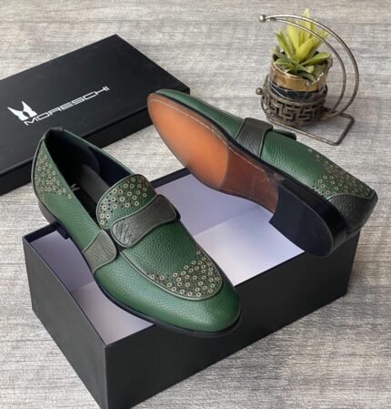 Morreschi calfskin Loafers Green