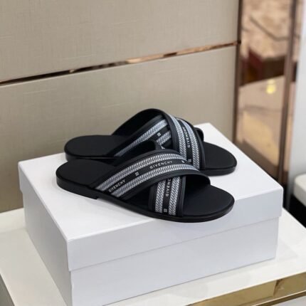 Givenchy Emircross leather sandals