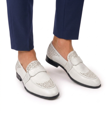 Morreschi calfskin Loafers white