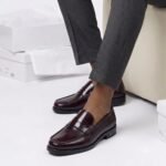 Richawana Charles Penny loafers wine colour