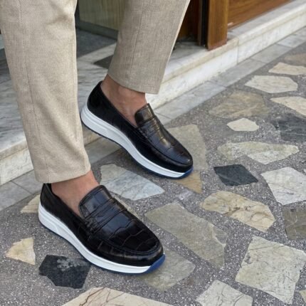 steve riots mesh men's sneakers black