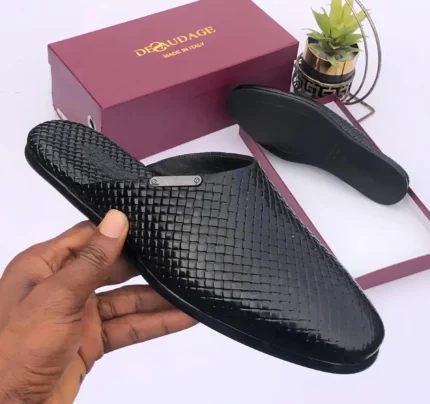 Desaudage  Leather Mules, a luxurious and modern twist on traditional Italian loafers.